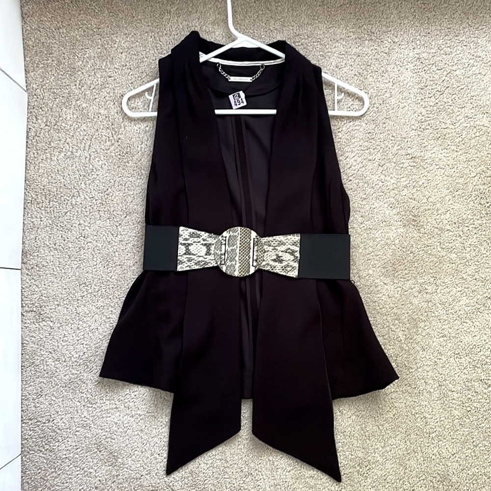 White House Black Market vest